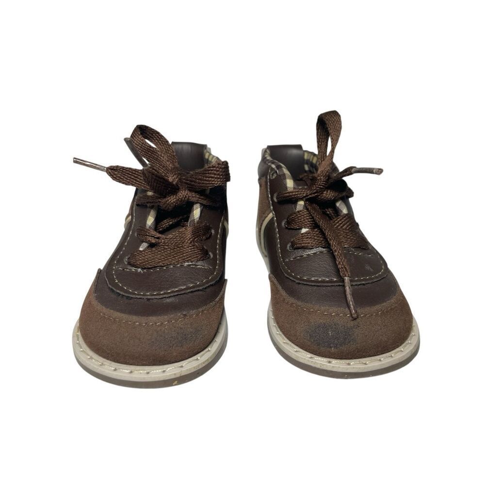 2 pair of shoes first walker and one pair of Robeez Fisherman Sandals - Gray 18- - Picture 2 of 12